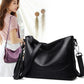 Women's Comfortable Leather Tassel Simple Portable Shoulder Bags