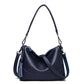 Women's Comfortable Leather Tassel Simple Portable Shoulder Bags