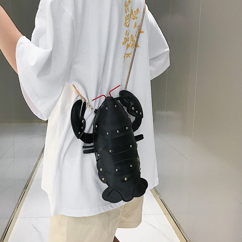 Women's Cute Creative Rivet Korean Fashion Funny Shoulder Bags