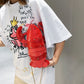 Women's Cute Creative Rivet Korean Fashion Funny Shoulder Bags