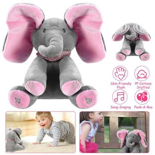 Elefante de peluche de 30 cm