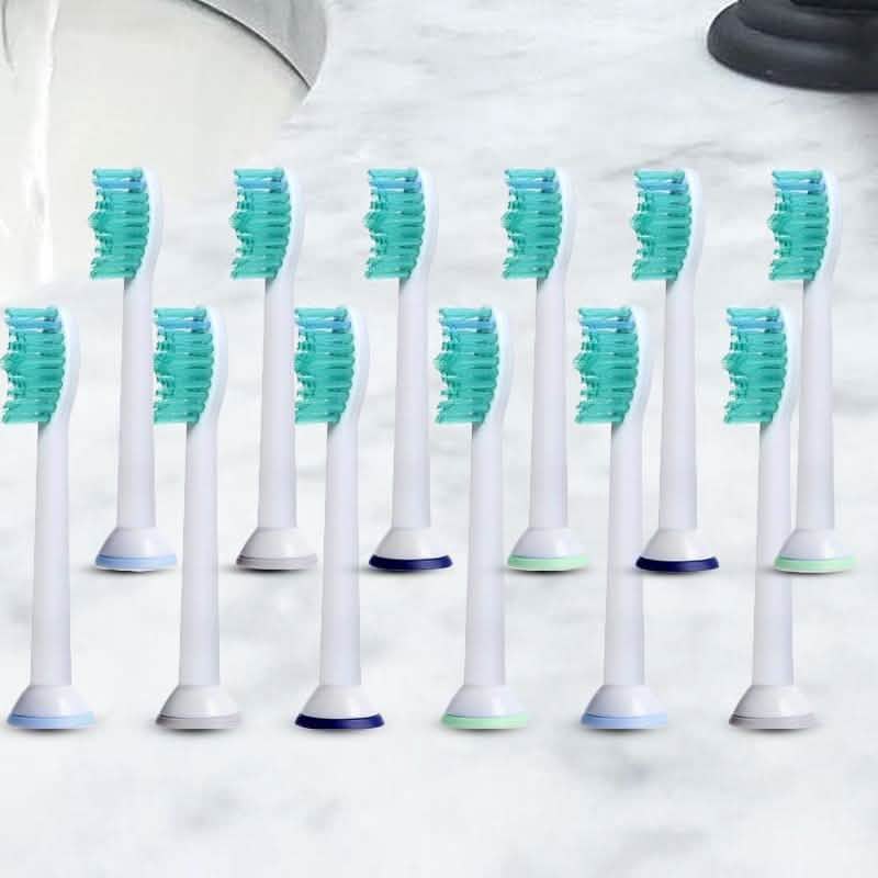 Paquete de 12: Cabezales de repuesto para cepillos de dientes sónicos