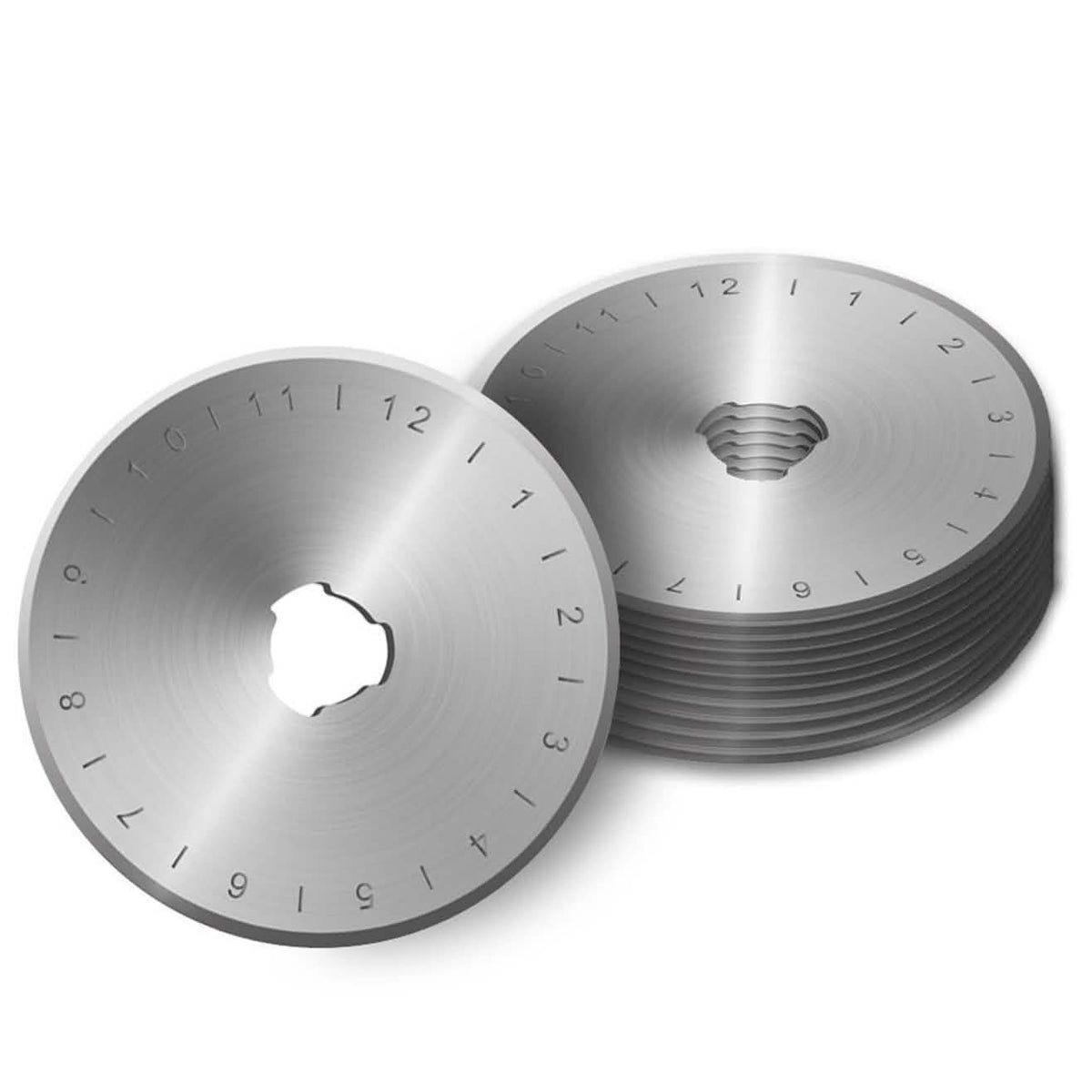 Juego de 12 piezas: cuchillas de corte rotatorio de 45 mm