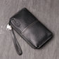 Women's & Men's & Genuine Leather Clutch Soft Long Men's Handbags