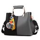 Women's Fashion Big Unique Contrast Color Soft Handbags