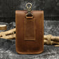 Men's Retro Crazy Horse Leather Mini First Men's Waist Packs