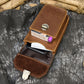Men's Retro Crazy Horse Leather Mini First Men's Waist Packs
