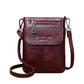 Women's Leather Mini Korean Simple First Layer Bags