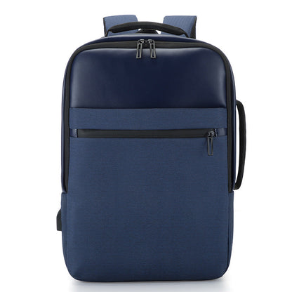 Men's Computer Retro Leather Waterproof Fashion Backpacks