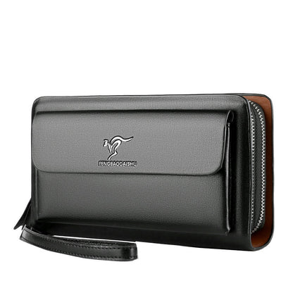 Men's Kangaroo Clutch Fashion Korean Style Men's Handbags