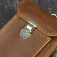 Men's Retro Crazy Horse Leather Mini First Men's Waist Packs