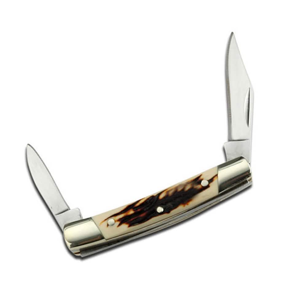 Paquete de 2: Navaja plegable manual de 2.5"