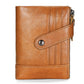 Men's Leather First Layer Cowhide Oil Wax Men's Wallets