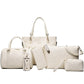 Women's Spring Rose Set Fashion Korean Portable Bags