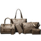Women's Spring Rose Set Fashion Korean Portable Bags