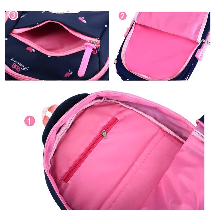 Primary Cartoon Burden Reduction Lightweight Large Backpacks