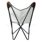 Dark Cuero Butterfly Chair