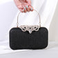 Vintage Crown Rhinestone Handmade Dress Garment Evening Bags
