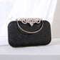 Vintage Crown Rhinestone Handmade Dress Garment Evening Bags