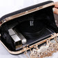 Vintage Crown Rhinestone Handmade Dress Garment Evening Bags