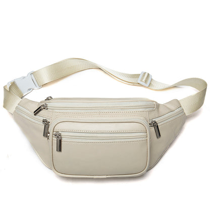Women's Sheepskin Leather Fashion Soft Sport Waist Packs