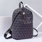 Diamond Plaid Luminous Laser Personalized Geometric Bags
