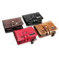 Man Vertical Short Zipper Multifunctional First Men's Wallets