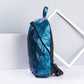 Women's Geometric Fashion Rhombus Unisex Matte Large Backpacks
