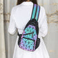 Women's Fashion Trendy High Mini Rhombus Light Backpacks