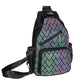 Women's Fashion Trendy High Mini Rhombus Light Backpacks