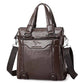 Men's Soft Leather English Kangaroo Business Large Men's Handbags