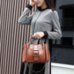 Women's Oil Wax Leather Large Capacity Soft Shoulder Bags