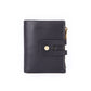 Man Short Vintage Clutch Double Zipper Men's Wallets