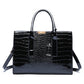 Goddess Crocodile Pattern Personality Trendy Mother Backpacks