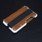 Men's Genuine Leather Aluminum Alloy Credit Business Card Holder