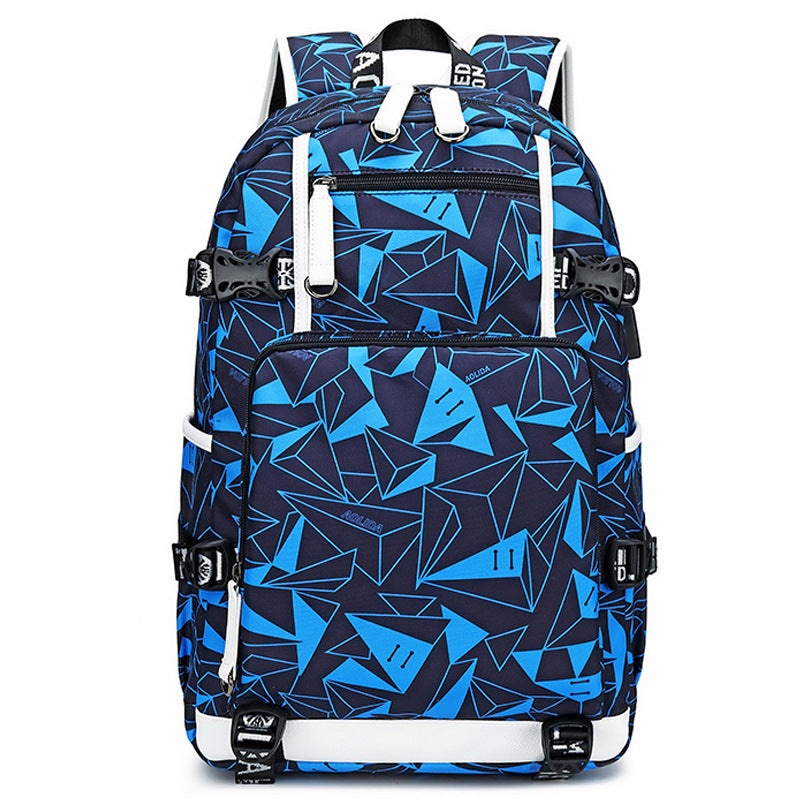Men's Large Capacity Korean Waterproof Simple Thermal Backpacks