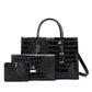 Goddess Crocodile Pattern Personality Trendy Mother Backpacks