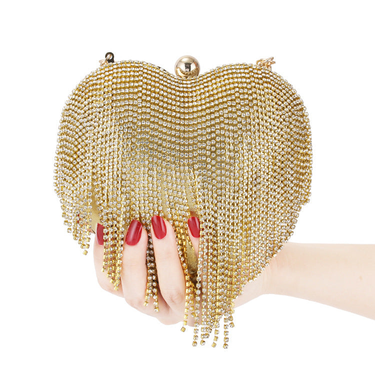 Women's Diamond Banquet Party Clutch All Match Evening Bags