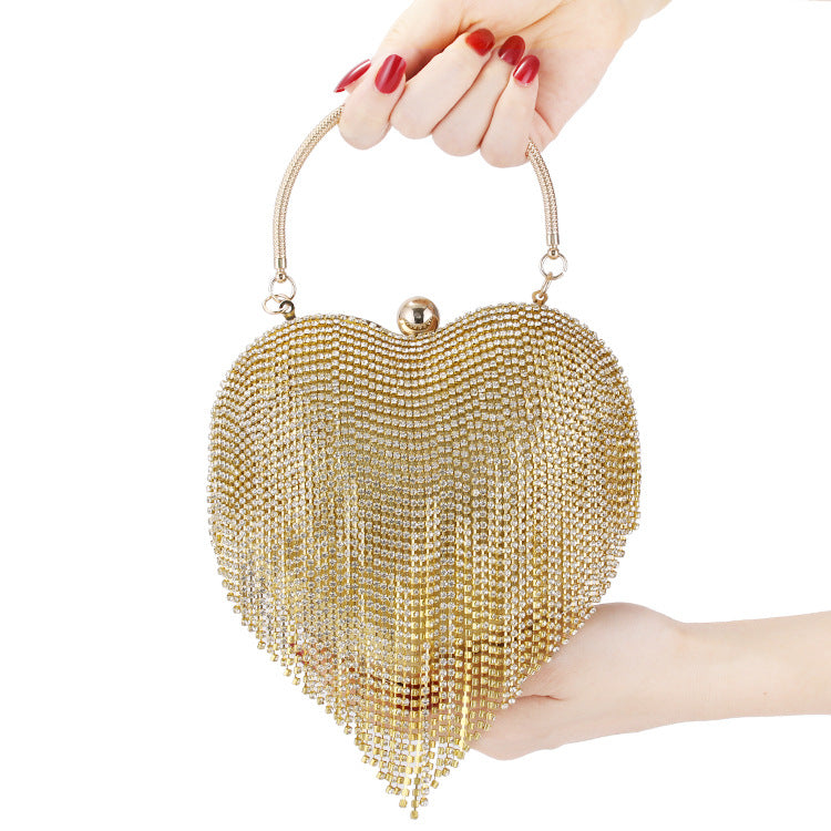 Women's Diamond Banquet Party Clutch All Match Evening Bags