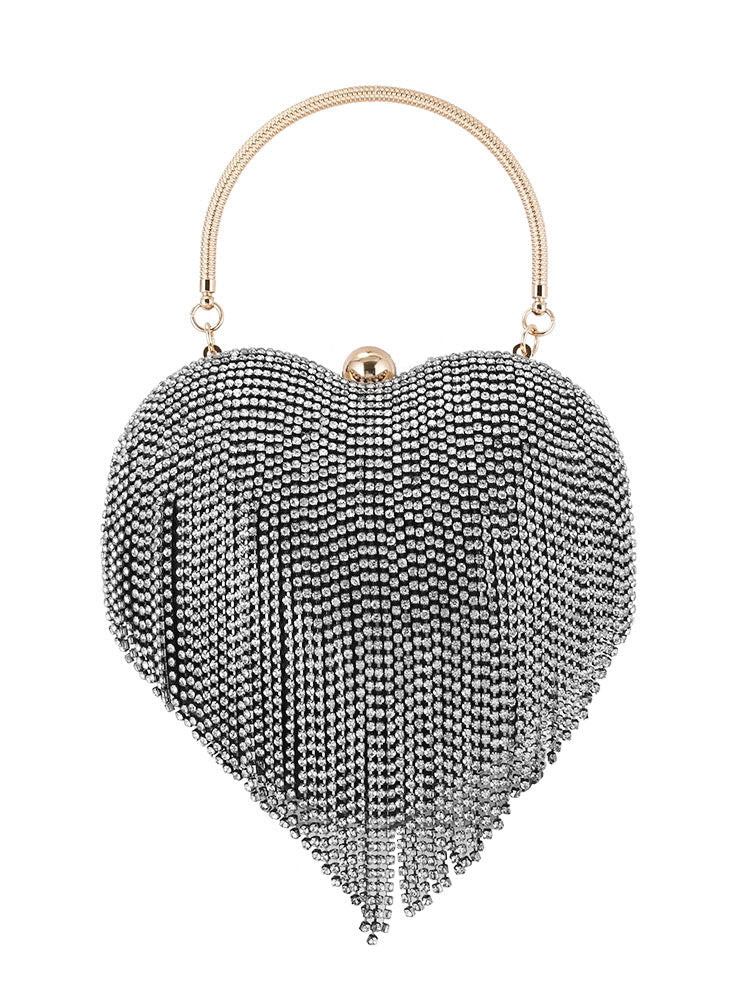 Women's Diamond Banquet Party Clutch All Match Evening Bags