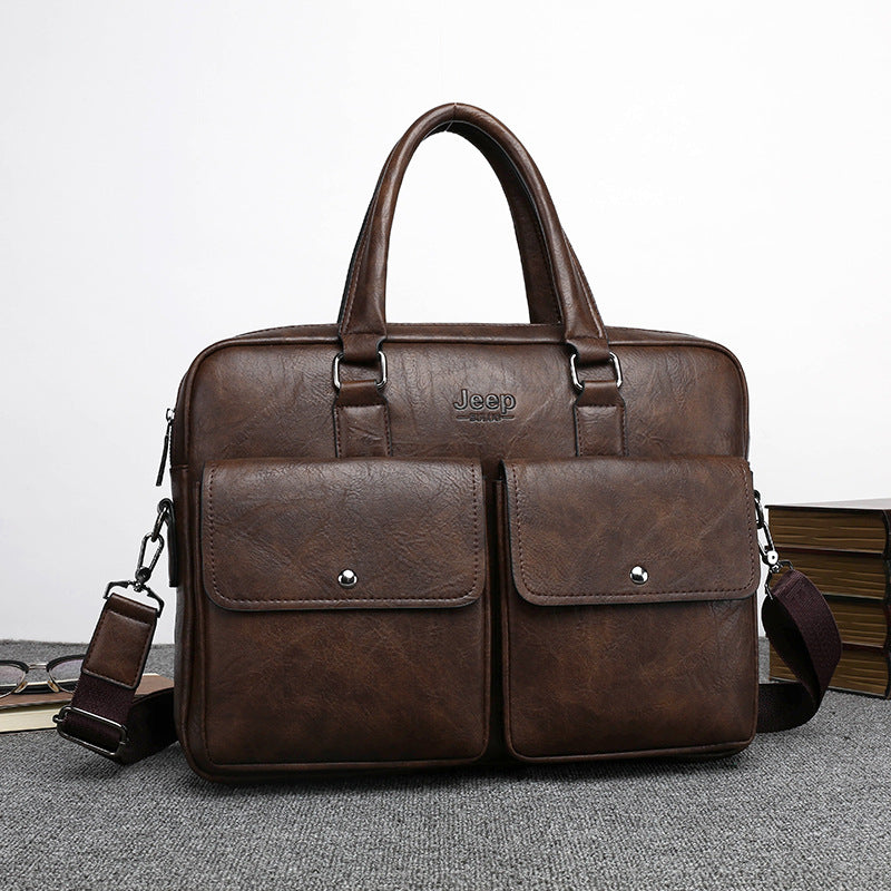 Men's Computer File Large Capacity Hand Carrying Men's Handbags