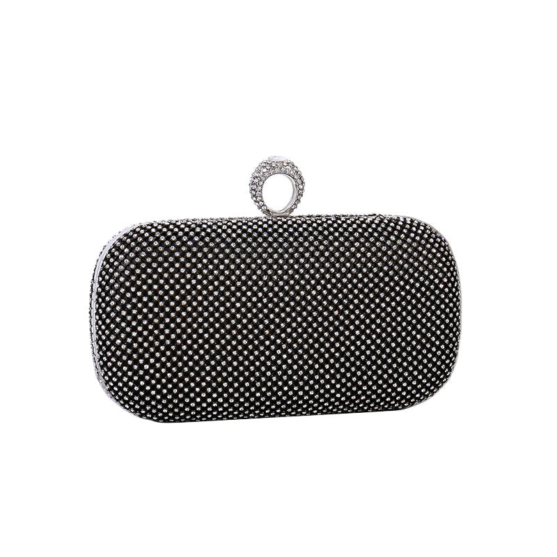 Women's Full Rhinestone Clutch Dress Temperament Evening Bags