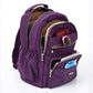 Flower Neutral Male Female Washing Nylon Backpacks