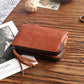 Men's Genuine Leather Korean Fashionable Zipper Hasp Ladies Wallets