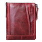 Women's Fashion Leather Double Zipper Multiple Slots Ladies Wallets