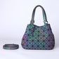 Women's Popular Trendy Fashionable Luminous Rhombus Bags