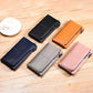 Milled First Layer Cattlehide Leather Fashion Lady's Clutch Wrist Handbags
