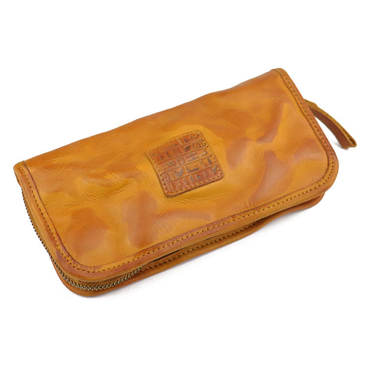 South America Vintage Business Large Capacity Men's Handbags