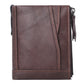 Women's Fashion Leather Double Zipper Multiple Slots Ladies Wallets