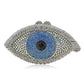 Women's Eye Style Diamond Hollow Metal Clutch Evening Bags